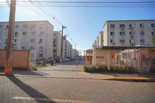 Fachada de apartamento para alugar com 2 quartos, 52m² em Santos Dumont, São Leopoldo