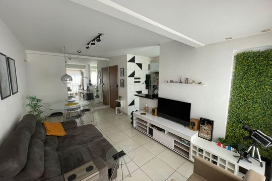 Sala de apartamento para alugar com 2 quartos, 60m² em Jardim Atlântico, Goiânia