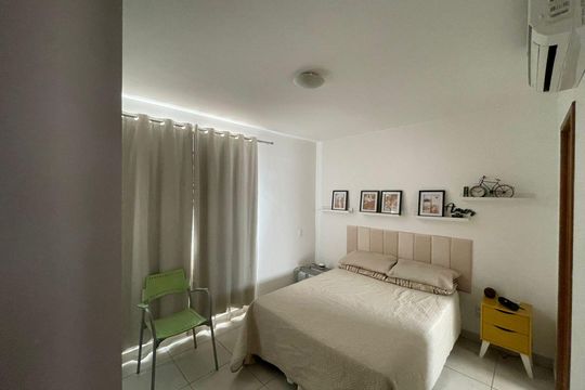 Suíte de apartamento para alugar com 2 quartos, 60m² em Jardim Atlântico, Goiânia