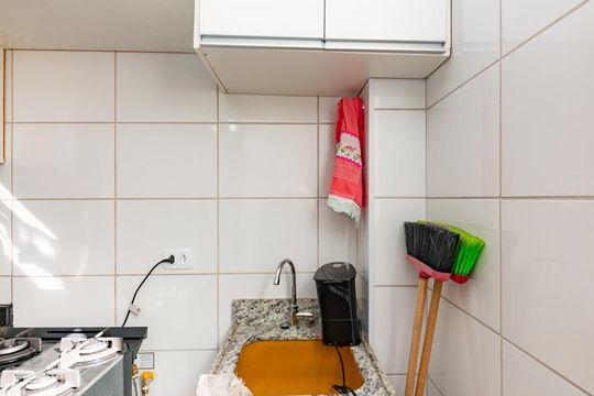 Área de Serviço de apartamento para alugar com 2 quartos, 45m² em Chácara Cotia, Contagem