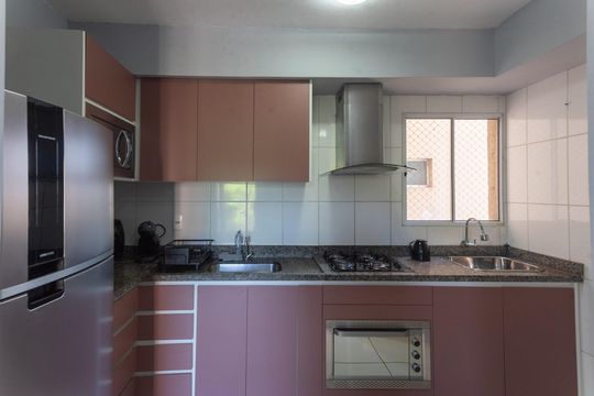 Cozinha de apartamento para alugar com 2 quartos, 60m² em Parque Fazendinha, Campinas