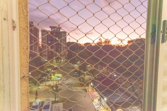 Vista da Suíte de apartamento à venda com 2 quartos, 60m² em Parque Fazendinha, Campinas