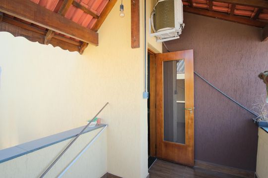 Varanda da Suíte 1 de casa à venda com 4 quartos, 280m² em Vila Mafra, São Paulo