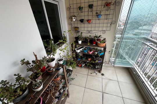 Varanda gourmet de apartamento à venda com 4 quartos, 122m² em Lauzane Paulista, São Paulo
