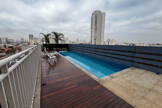 Área comum - Piscina de apartamento à venda com 4 quartos, 122m² em Lauzane Paulista, São Paulo
