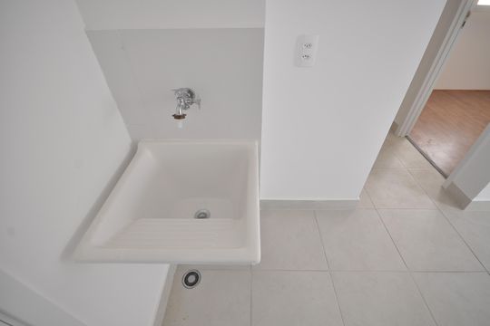 Área de serviço de apartamento para alugar com 2 quartos, 32m² em Vila Maria, São Paulo