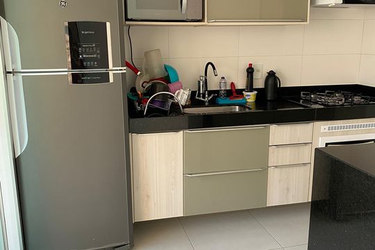 Cozinha de casa à venda com 2 quartos, 100m² em Jardim Vitoria, Belo Horizonte