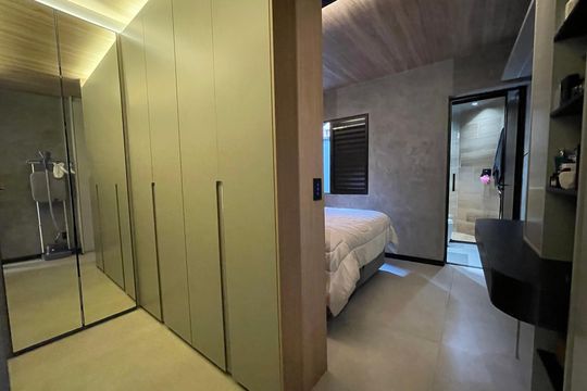 Suíte master de casa à venda com 3 quartos, 140m² em Jardim Bonfiglioli, São Paulo