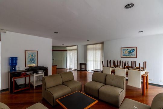 Área comum de apartamento à venda com 3 quartos, 114m² em Campo Belo, São Paulo