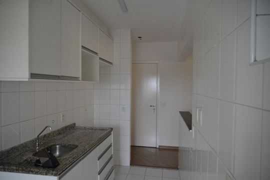 Cozinha de apartamento para alugar com 3 quartos, 77m² em Campestre, Santo André