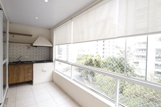 Varanda Sala de Jantar de apartamento para alugar com 3 quartos, 114m² em Vila Andrade, São Paulo