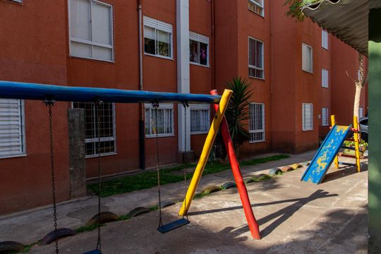 Área comum de apartamento à venda com 2 quartos, 54m² em Jardim Casa Grande, Diadema