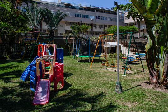 Área comum - Playground de apartamento à venda com 4 quartos, 178m² em Barra da Tijuca, Rio de Janeiro