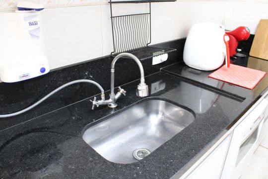 Cozinha de apartamento à venda com 3 quartos, 86m² em Jardim Analia Franco, São Paulo