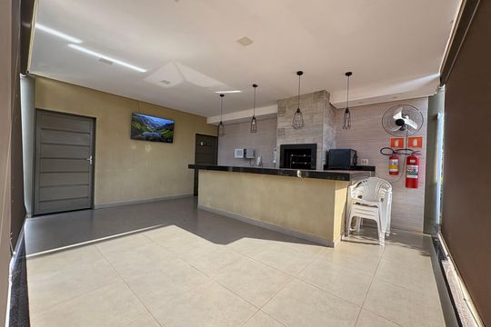 Área comum - Churrasqueira de apartamento para alugar com 2 quartos, 48m² em City Ribeirão, Ribeirão Preto