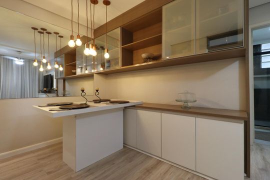 Sala de apartamento para alugar com 2 quartos, 48m² em City Ribeirão, Ribeirão Preto