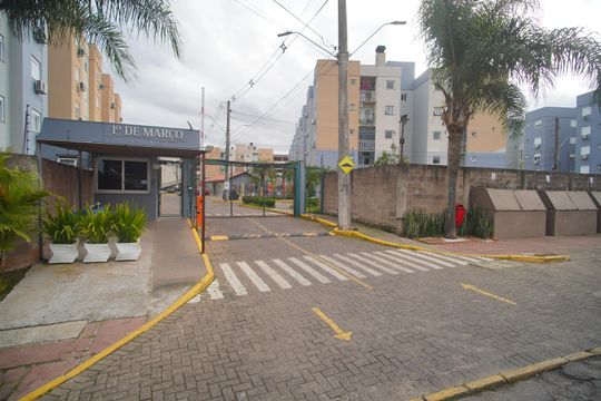 Fachada de apartamento para alugar com 2 quartos, 60m² em Centro, Novo Hamburgo