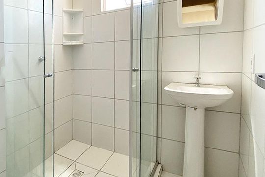 Banheiro de apartamento para alugar com 2 quartos, 60m² em Centro, Novo Hamburgo