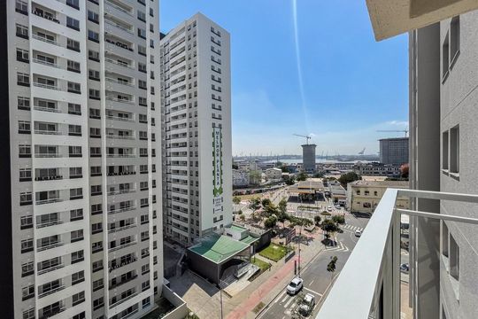 Varanda da Sala de apartamento à venda com 2 quartos, 56m² em Santo Cristo, Rio de Janeiro