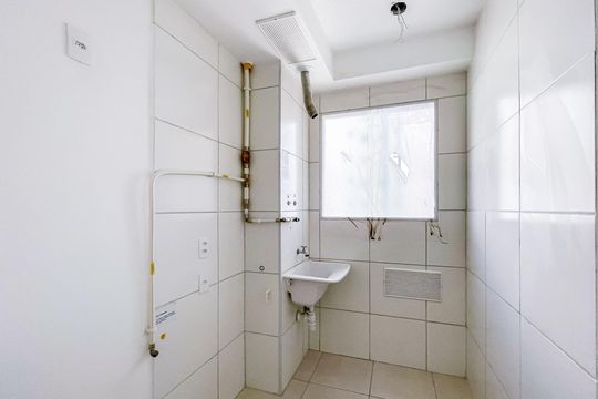 Área de Serviço de apartamento à venda com 2 quartos, 56m² em Santo Cristo, Rio de Janeiro