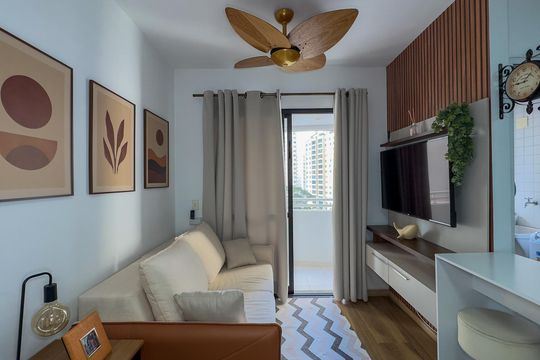 Apartamento para alugar com 1 quarto, 38m² em Cidade Monções, São Paulo