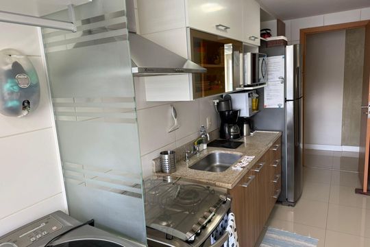 Lavanderia de apartamento à venda com 2 quartos, 71m² em Recreio dos Bandeirantes, Rio de Janeiro