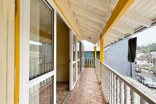 Sacada da Sala de apartamento para alugar com 3 quartos, 130m² em Ideal, Novo Hamburgo