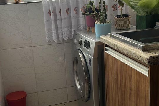 Cozinha de apartamento à venda com 2 quartos, 70m² em Pechincha, Rio de Janeiro