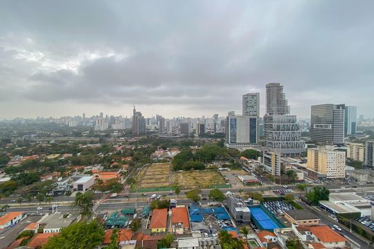 Vista da Varanda da Sala de apartamento para alugar com 3 quartos, 81m² em Butantã, São Paulo