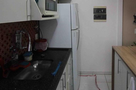 Cozinha de apartamento para alugar com 2 quartos, 49m² em Vila Bela, São Paulo