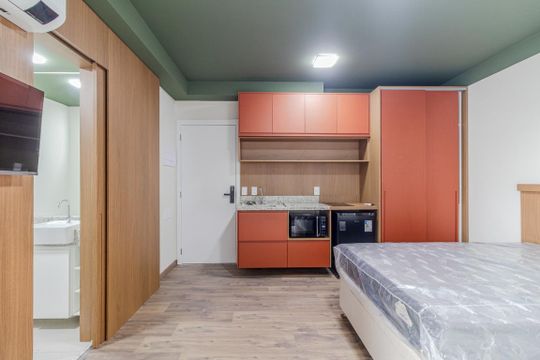 Studio de kitnet/studio à venda com 1 quarto, 22m² em Vila Madalena, São Paulo