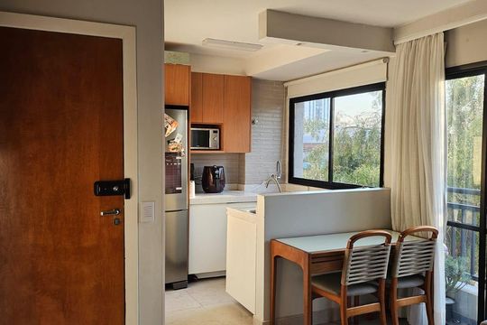Sala de apartamento à venda com 2 quartos, 49m² em Vila Moinho Velho, São Paulo