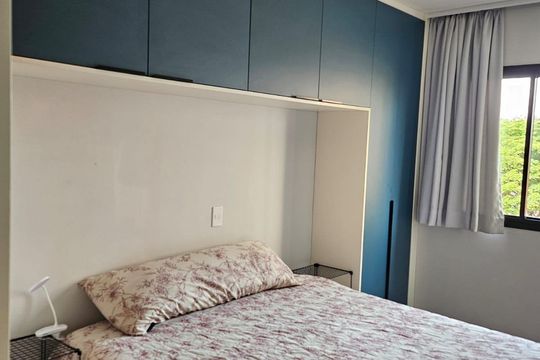 Quarto 1 de apartamento à venda com 2 quartos, 49m² em Vila Moinho Velho, São Paulo