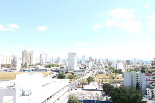 Vista da Sacada da Sala de kitnet/studio para alugar com 1 quarto, 35m² em Jardim Sao Dimas, São José dos Campos