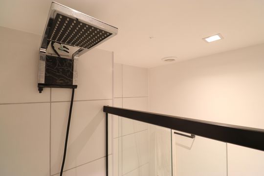 Banheiro de apartamento para alugar com 2 quartos, 35m² em Várzea da Barra Funda, São Paulo