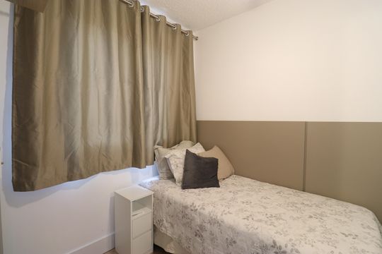 Quarto 1 de apartamento para alugar com 2 quartos, 35m² em Várzea da Barra Funda, São Paulo