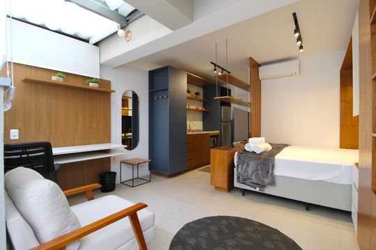Kitnet/Studio à venda com 1 quarto, 30m² em Indianópolis, São Paulo