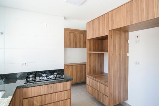 Cozinha de apartamento para alugar com 3 quartos, 86m² em Barcelona, São Caetano do Sul