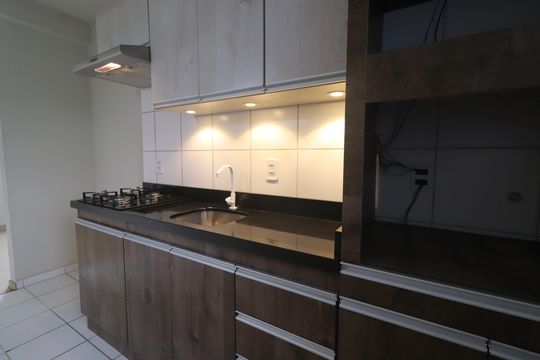 Cozinha de apartamento para alugar com 2 quartos, 66m² em Roselândia, Novo Hamburgo