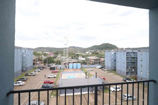 Quarto 01 sacada de apartamento para alugar com 2 quartos, 66m² em Roselândia, Novo Hamburgo