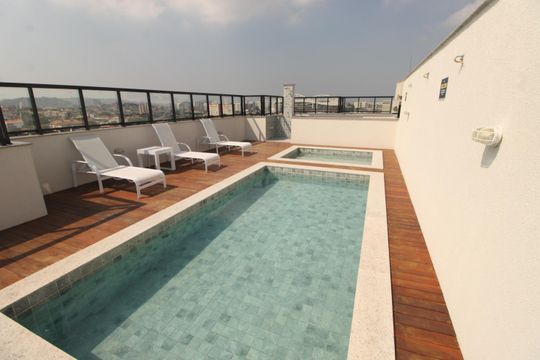 Área comum - Piscina de apartamento à venda com 1 quarto, 33m² em Encantado, Rio de Janeiro