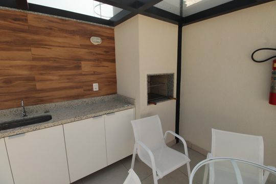 Área comum - Churrasqueira de apartamento à venda com 1 quarto, 33m² em Encantado, Rio de Janeiro