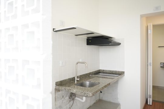 Cozinha de apartamento à venda com 1 quarto, 43m² em Brás, São Paulo