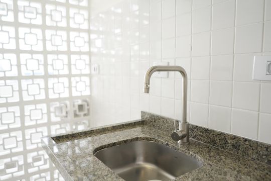 Cozinha de apartamento à venda com 1 quarto, 43m² em Brás, São Paulo