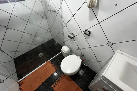 Banheiro da Suíte 4 de casa à venda com 4 quartos, 147m² em Lauzane Paulista, São Paulo
