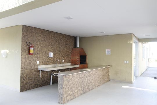 Área comum - Churrasqueira de apartamento à venda com 2 quartos, 50m² em Chácara das Pedras, Porto Alegre