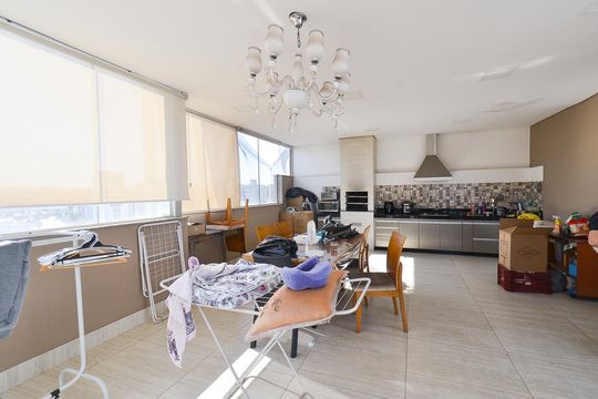 Cobertura - Sala de apartamento para alugar com 4 quartos, 180m² em Santa Cruz, Belo Horizonte