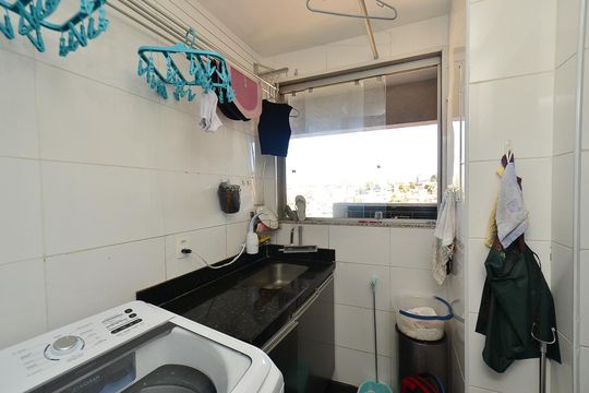 Área de Serviço de apartamento para alugar com 4 quartos, 180m² em Santa Cruz, Belo Horizonte