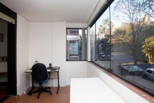Suíte - Varanda de apartamento à venda com 2 quartos, 107m² em Petrópolis, Porto Alegre