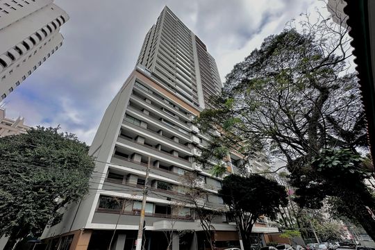 Fachada de kitnet/studio para alugar com 0 quarto, 25m² em Campo Belo, São Paulo